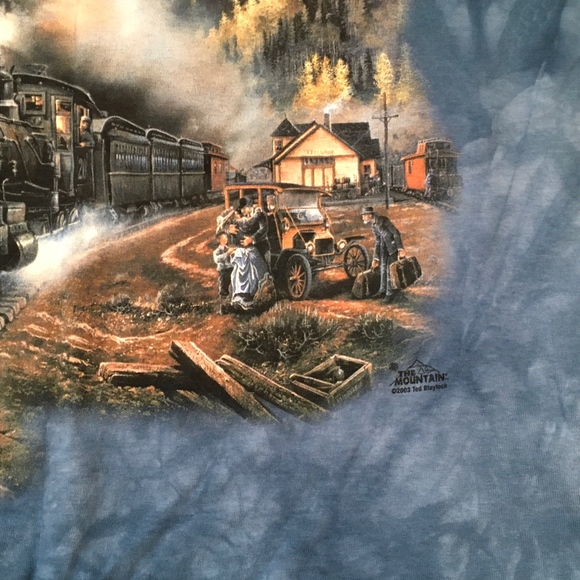 The Mountain Ted Blaylock Train 2003 T-Shirt - Picture 3 of 6